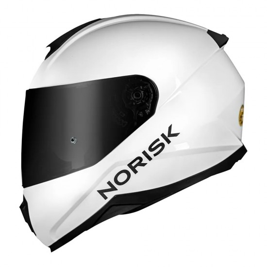 CAPACETE NORISK FF802 RAZOR BRANCO BRILHO